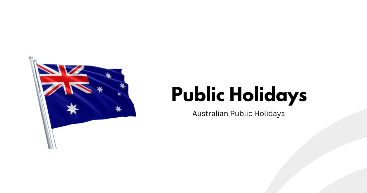 Public holidays 2026 wa australia